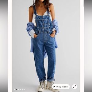 Free People Ziggy Denim Overalls